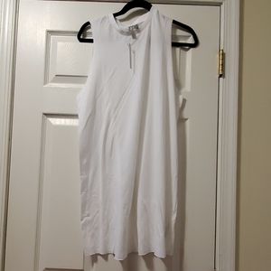 White cotton beach cover-ups